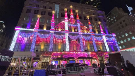 dior saks light show|Saks Fifth Avenue has canceled its annual holiday light show.